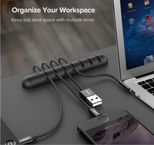 Load image into Gallery viewer, SILICONE CABLE  CLIPS FIX CABLE ON THE DISK AND PREVENT FROM FALLING.
